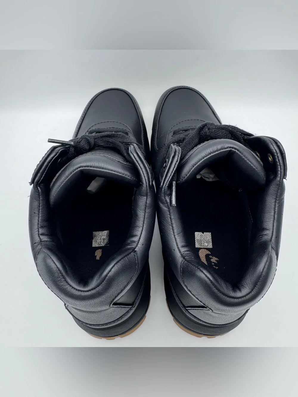 Nike Air Max Goadome ACG Black Gum Leather Boots 865031-017 Men Size 12